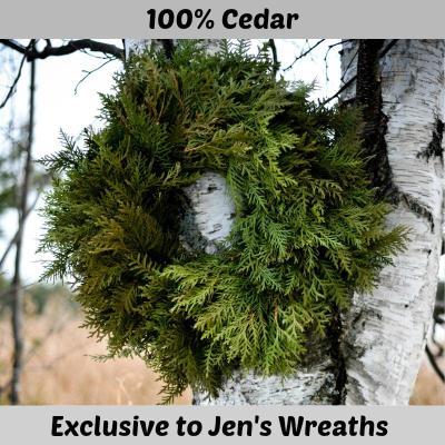 Cedar Wreath - Undecorated - 24 inch